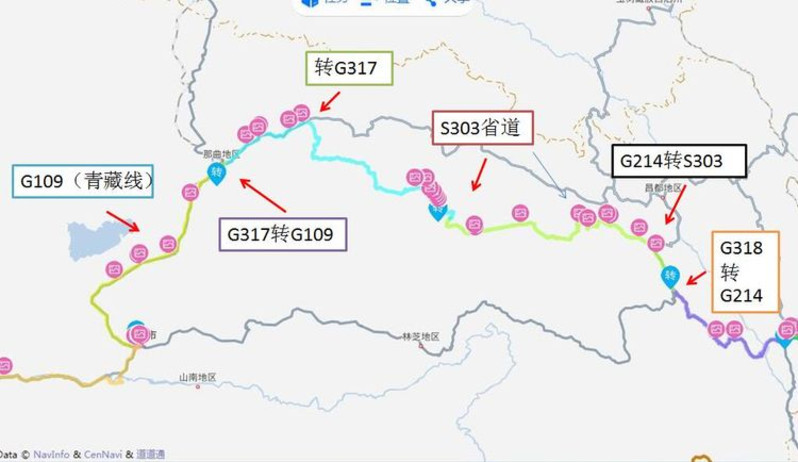 s303省道线路图图片