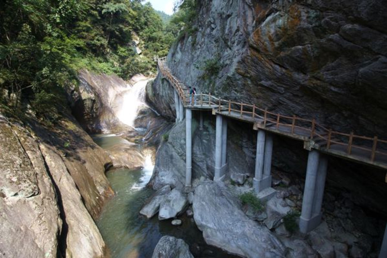 靈秀湖北,英山龍潭河谷_英山桃花衝漂流遊記_途牛