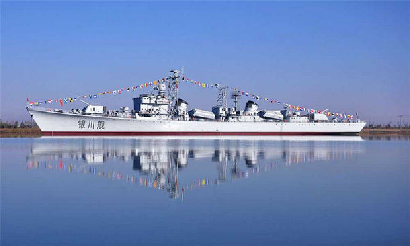 银川舰停留的地方,黄河军事文化博览园,在这里可以进行军事博览,接受