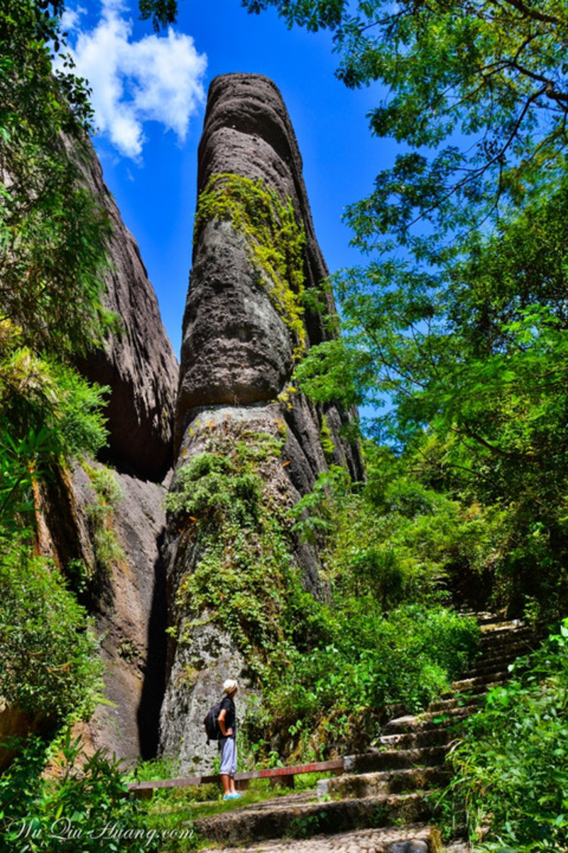 龙岩冠豸山景区图片