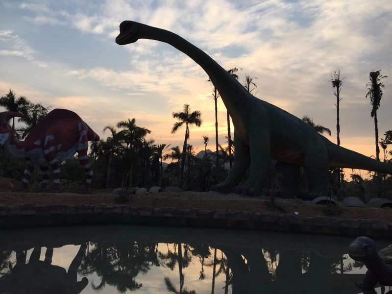 重庆动物园恐龙谷图片