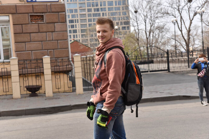 原创街拍热情大方的海参崴人组图