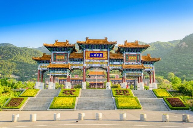 盘山风景区牌楼