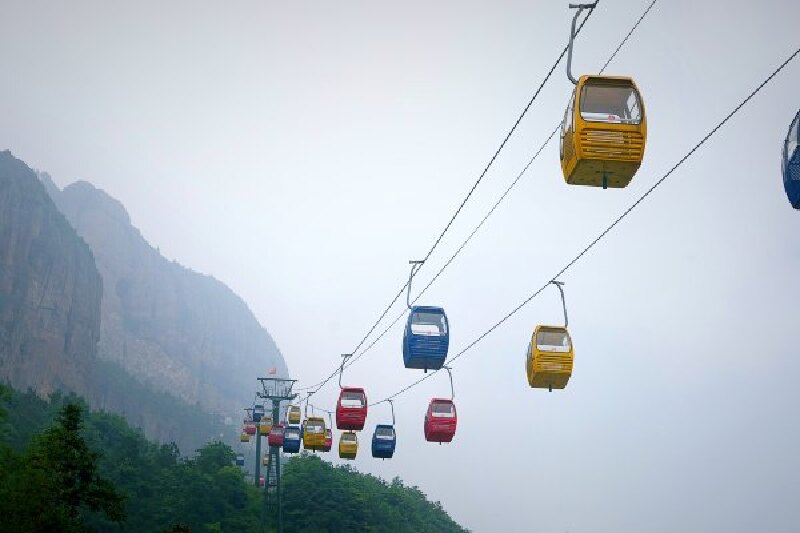 自驾游步经奇松怪石会想起烟雨后的雁荡山