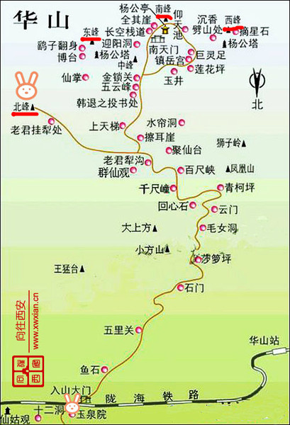 华山,以"险"著称,"自古华山一条道",爬过之后,名不虚传…这也太险了