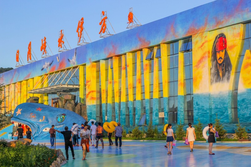 伊春日月峡水伊方 熟悉的北方约会陌生的你