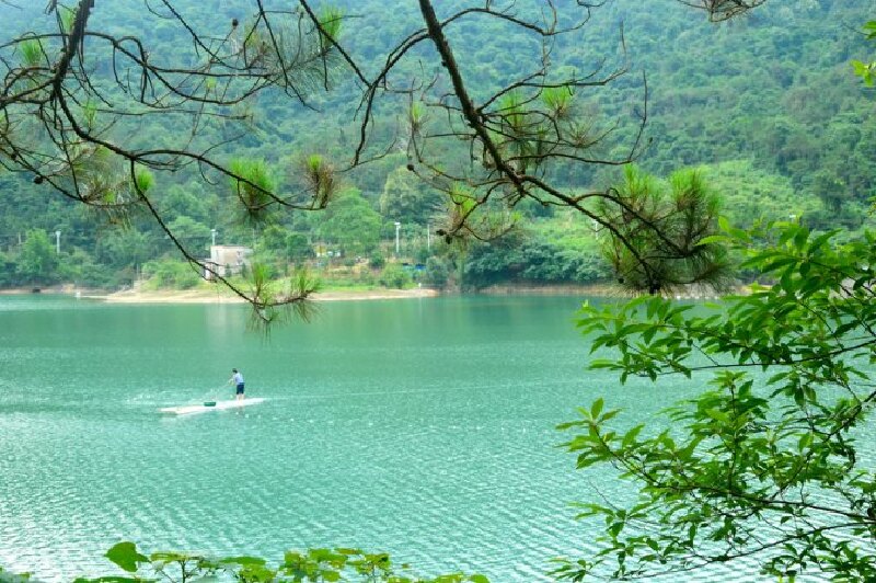 自驾游羊石水库沉醉山水之间