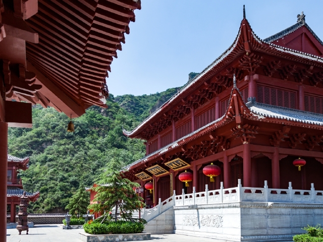 [国庆] 河北红崖古镇-白鹿水世界-红崖谷-华严寺双汽2日游>夜宿古镇内