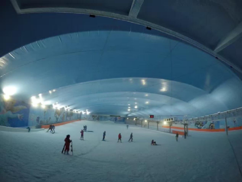 有一种避暑叫做青田乐园的冰天雪地