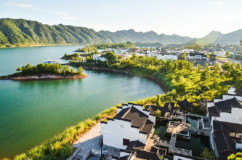 【文渊狮城】休闲度假中寻水下千年古城_千岛湖文渊狮城度假区(水下