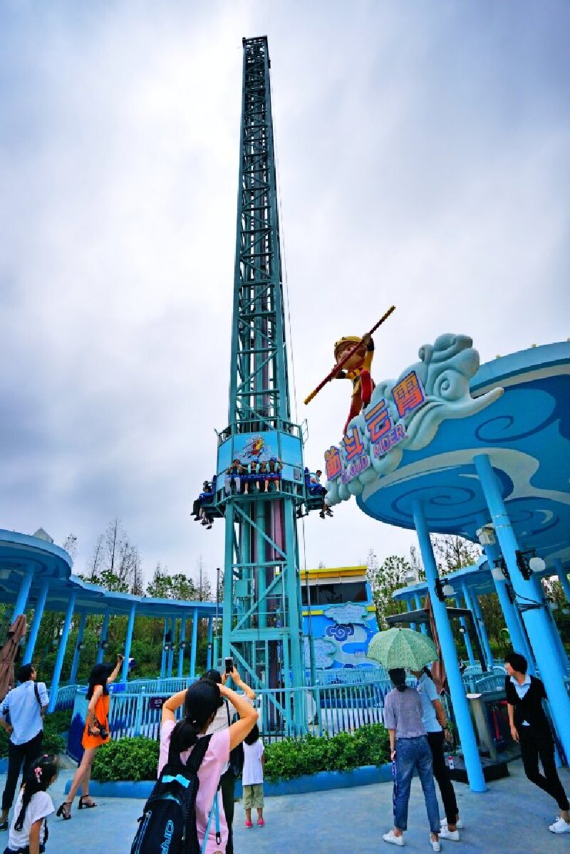 合肥遨游万达乐园欢乐相伴此刻