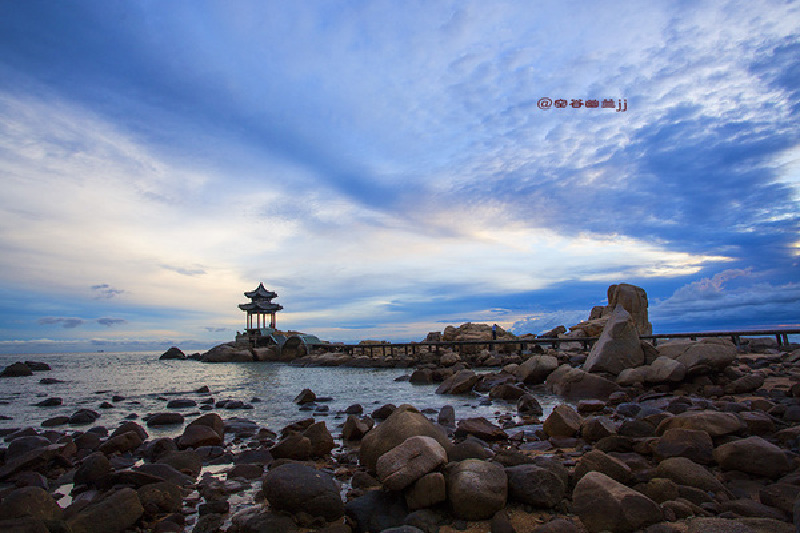 三亚南山吉祥的凤凰降临小月湾