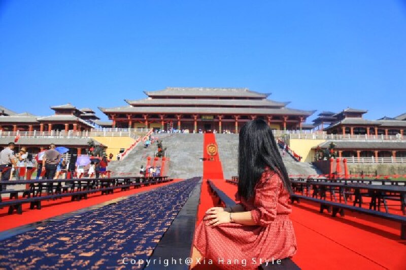 这里还曾经拍摄完成了《寻秦记》,《汉武