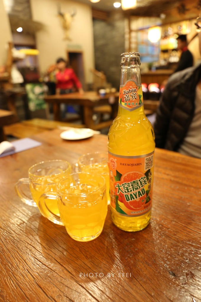 在银川内蒙这边,大窑一定要点一杯喝喝~说是果啤,其实就是橙子味的