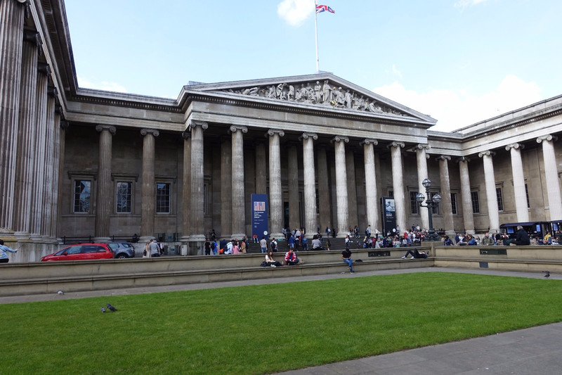 沒錯,大英博物館(british museum)到了.