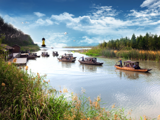 溱湖国家湿地公园