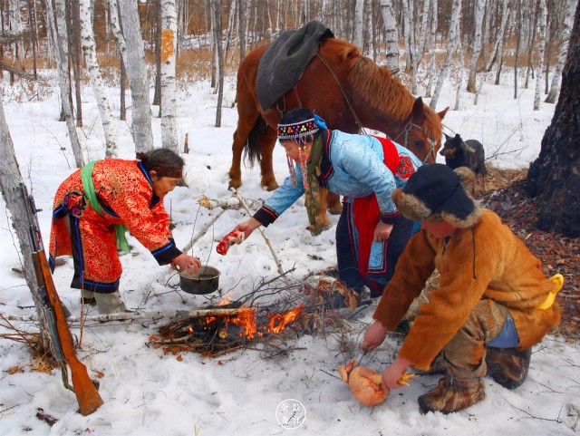 中国北方最后的狩猎部落"鄂伦春"民俗第四期
