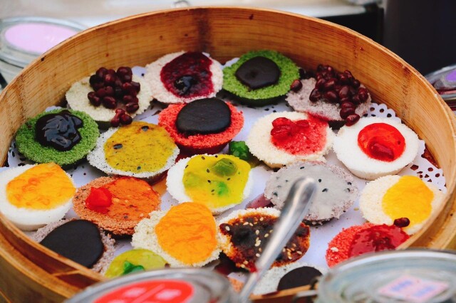 熟梨糕又叫甑儿糕,绝对的天津特色.