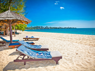 西哈努克港码头区