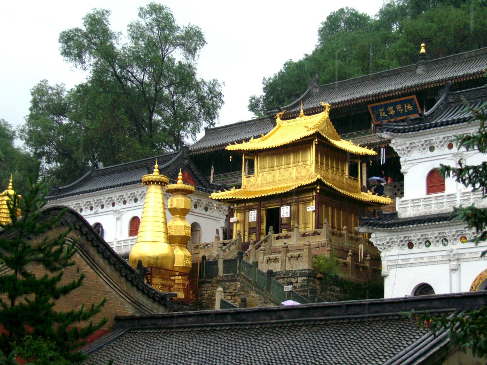 显通寺的铜殿