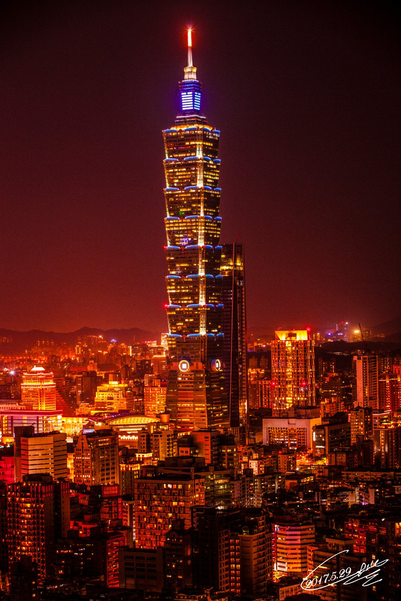 台湾夜景真实图片图片