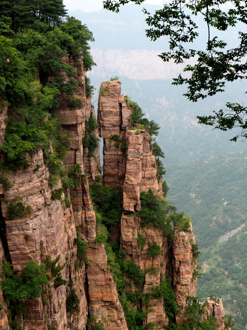 發現河南新鄉市天界山景區之雲峰畫廊