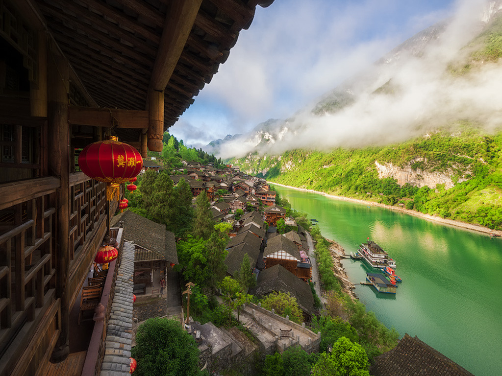  酉陽桃花源-龔灘古鎮雙汽2日遊>因為一景 戀上一城_重慶_出發_途牛