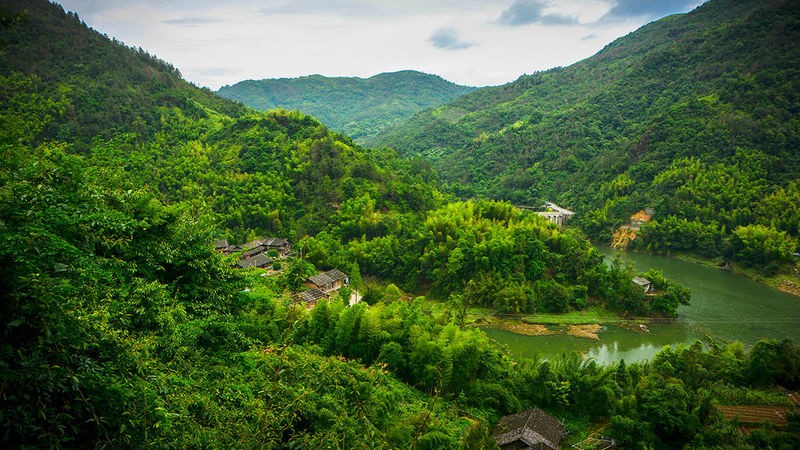 这样的小径,这样的风景,一派青山绿水万古长青的生机象,还有气象万千