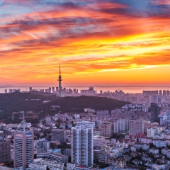 山东省青岛城市建筑_3896