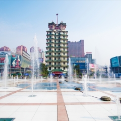 河南省郑州二七纪念塔_9657