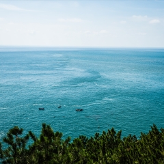 旅顺黄老铁山渤海分界线景区风光_1519