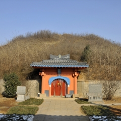 河南洛阳古墓博物馆北魏帝陵_2342