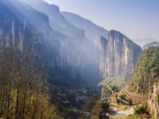 重庆奉节天坑地缝