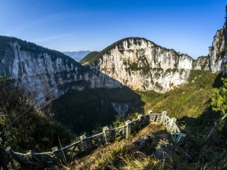 重庆奉节天坑地缝