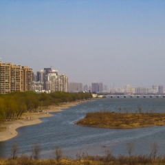 河南洛阳洛河风光_6765