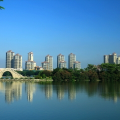 福建泉州西湖风光_6087