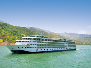 <长江贰号+武汉登船+长江三峡+重庆6日>阳台江景丨船过三峡五级船闸/葛洲坝船闸