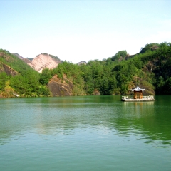 冠豸山景区、、九龙湖_7510