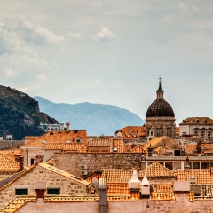 航拍、老城、杜布罗夫尼克、城市、墙壁_329 景点模块