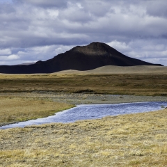 河流、火山地貌、米湖、冰岛_2263