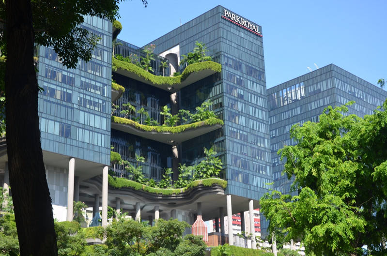 皇家花园酒店,像这种花园风格的建筑,新加坡还有好多