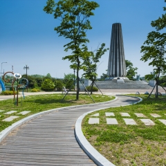 纪念建筑、区域、高、安全、边界、南、朝鲜、板门店、韩国_11788