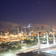 美国迈阿密海滩夜景_7144