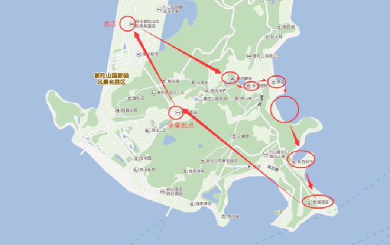 周末青空下我们听见佛音缭缭舟山普陀山礼佛记