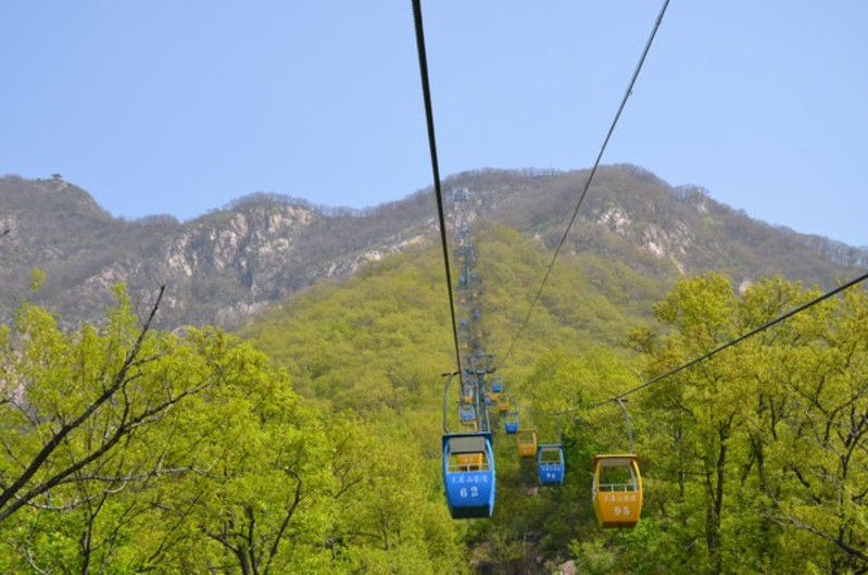 济源王屋山索道图片