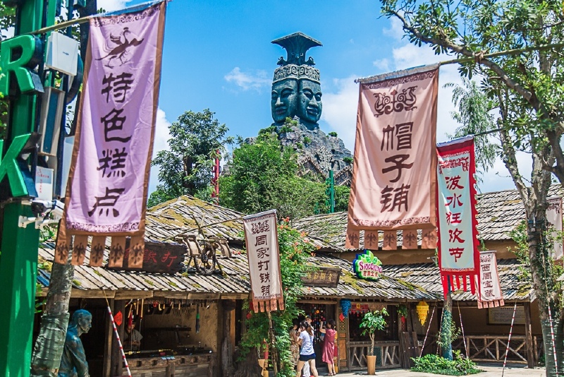 周末玩转长沙炭河千古情全攻略_宁乡炭河古城游记_途牛