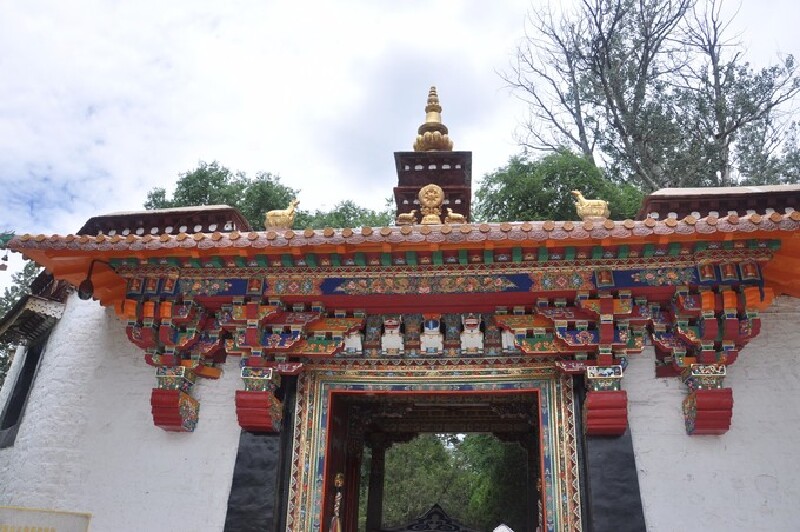 西藏行罗布林卡游记