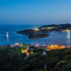 旅顺军港暮色_4806