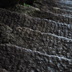 陕西华山石阶路_2924