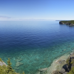 乔治亚湾、休伦湖、布鲁斯半岛国家公园、安大略省、加拿大、北美_198